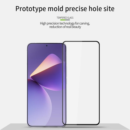 For Meizu 21 MOFI 9H 2.5D Full Screen Tempered Glass Film(Black) by MOFI