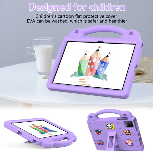 For TCL Tab 10 Gen2 10.36 2023 Handle Kickstand Children EVA Shockproof Tablet Case(Light Purple) - Others by buy2fix | Online Shopping UK | buy2fix
