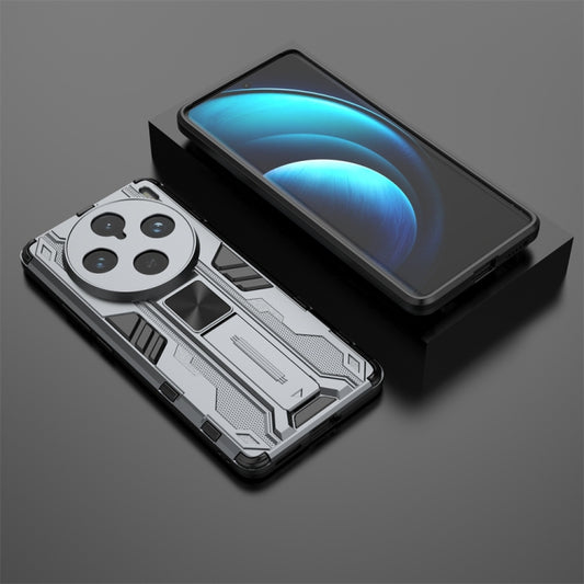 For vivo X100 Pro Supersonic Armor PC Hybrid TPU Phone Case(Grey) by imak