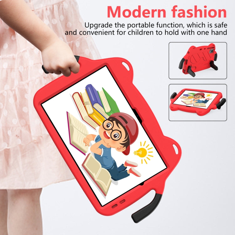 For Lenovo Xiaoxin Pad 2024/Tab M11 Ice Baby EVA Shockproof Hard PC Tablet Case(Rose Red+Black) by buy2fix