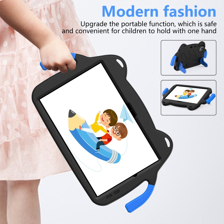 For Lenovo Xiaoxin Pad 2024/Tab M11 Ice Baby EVA Shockproof Hard PC Tablet Case(Black+Blue) by buy2fix