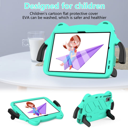 For DOOGEE T30 Pro 11 2023 Ice Baby EVA Shockproof Hard PC Tablet Case(Mint Green+Black) by buy2fix
