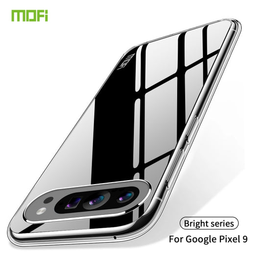 For Google Pixel 9 MOFI Ming Series Transparent Ultra-thin TPU Phone Case(Transparent) by MOFI