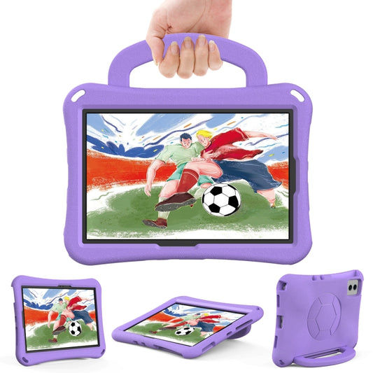 For Samsung Galaxy Tab S7 11 T870/T875 2020 Handle Football Shaped EVA Shockproof Tablet Case(Light Purple) by buy2fix