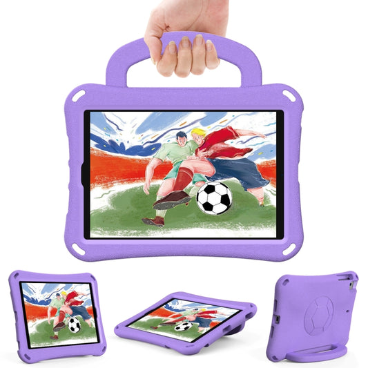 For iPad mini 5 / 4 / 3 /2 / 1 Handle Football Shaped EVA Shockproof Tablet Case(Light Purple) - iPad mini (2019) / mini 5 Cases by buy2fix | Online Shopping UK | buy2fix
