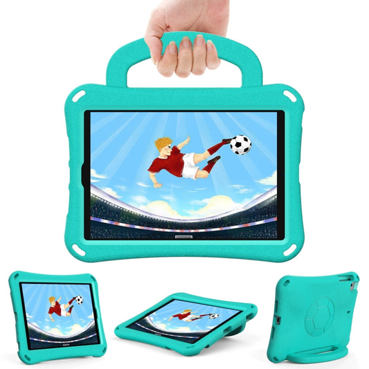 For iPad mini 5 / 4 / 3 /2 / 1 Handle Football Shaped EVA Shockproof Tablet Case(Mint Green) - iPad mini (2019) / mini 5 Cases by buy2fix | Online Shopping UK | buy2fix
