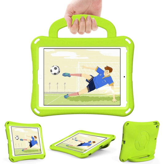 For iPad 10.2 2019/2021/2022 Handle Football Shaped EVA Shockproof Tablet Case(Grass Green) - iPad 10.2 Cases by buy2fix | Online Shopping UK | buy2fix