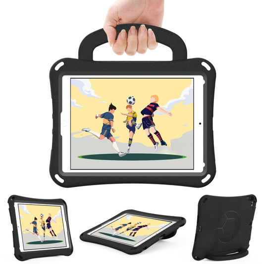 For iPad 10.2 2019/2021/2022 Handle Football Shaped EVA Shockproof Tablet Case(Black) - iPad 10.2 Cases by buy2fix | Online Shopping UK | buy2fix