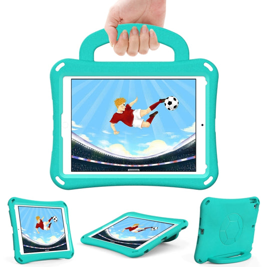 For iPad 10.2 2019/2021/2022 Handle Football Shaped EVA Shockproof Tablet Case(Mint Green) - iPad 10.2 Cases by buy2fix | Online Shopping UK | buy2fix