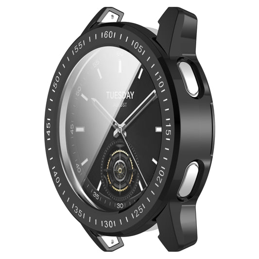 For Xiaomi Watch S3 Full Package TPU Electroplated Watch Protective Case(Black) by buy2fix