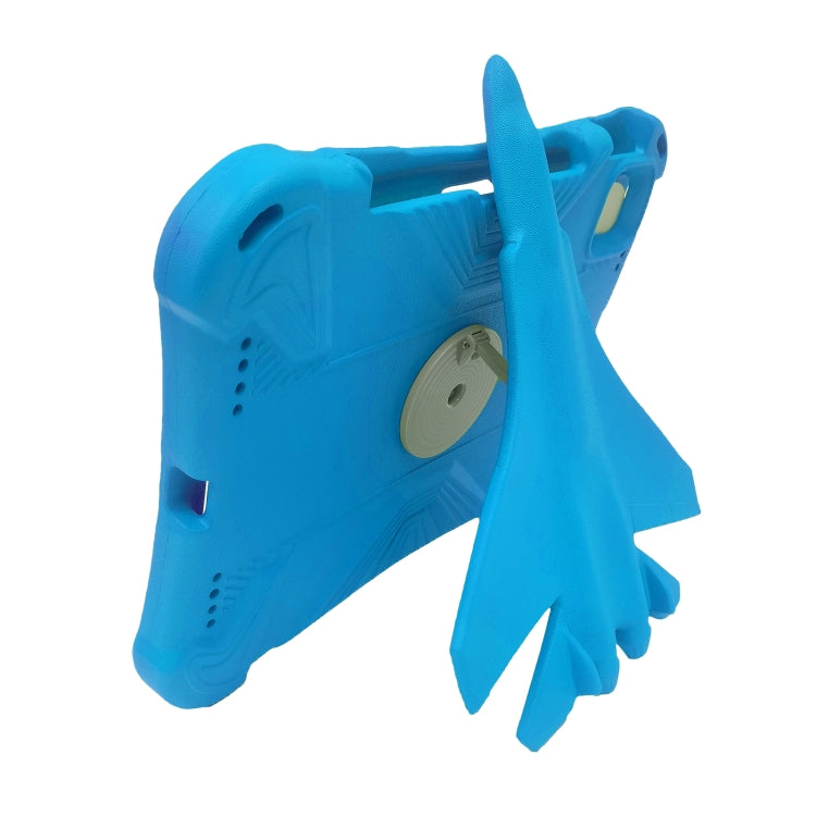 For iPad 2025 / 2022 360 Rotation Aircraft Holder EVA Shockproof Tablet Case(Blue) - iPad 2025 / 2022 Cases by buy2fix | Online Shopping UK | buy2fix