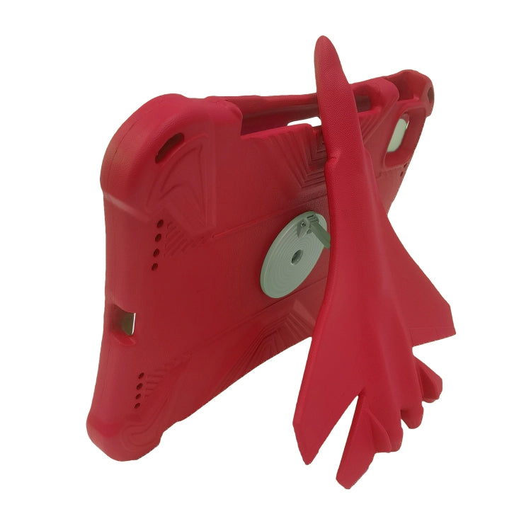 For iPad 2025 / 2022 360 Rotation Aircraft Holder EVA Shockproof Tablet Case(Red) - iPad 2025 / 2022 Cases by buy2fix | Online Shopping UK | buy2fix