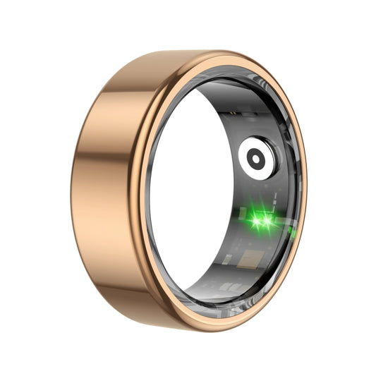 R02 SIZE 11 Smart Ring, Support Heart Rate / Blood Oxygen / Sleep Monitoring / Multiple Sports Modes(Rose Gold) by buy2fix