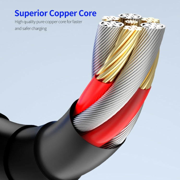 ENKAY PD100W 2-in-1 Type-C to Type-C / 8 Pin Fast Charging Cable with E-Marker, Cable Length:1.2m by ENKAY