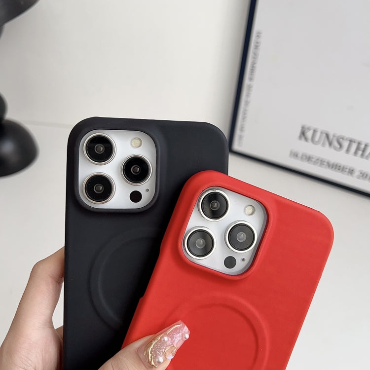 For iPhone 13 Pro MagSafe Thermal Sensor Discoloration Silicone Phone Case(Brown) by buy2fix