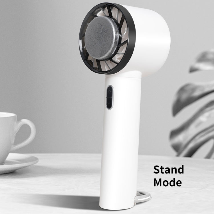 ENKAY Hat-Prince Handheld Mini Portable Cold Compress Cooling Fan(White) by ENKAY