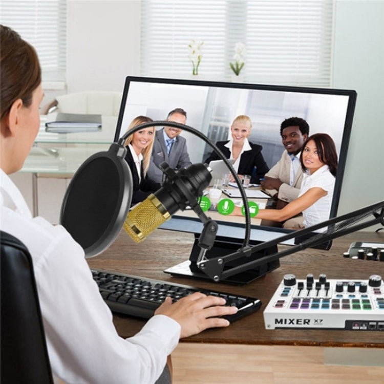 X7 48V Live Broadcast Audio Mixer Professional Microphone Live Sound Card by buy2fix