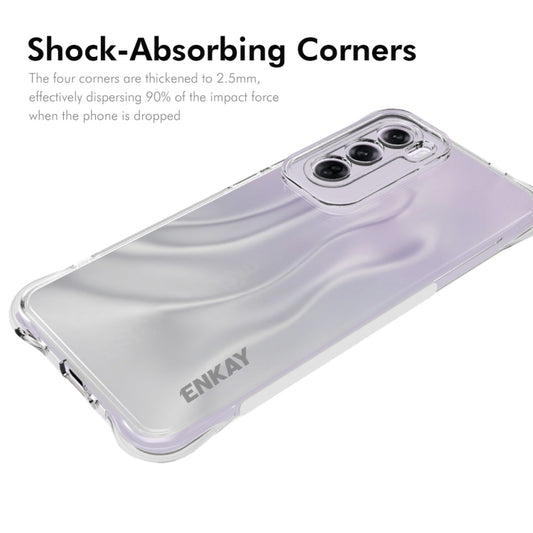 For OPPO Reno12 Pro Global ENKAY Hat-Prince Transparent TPU Shockproof Phone Case by ENKAY