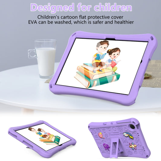 For Samsung Galaxy Tab A9+ 11.0 X210 Hi Baby EVA Full Body Tablet Case with Strap(Light Purple) - Galaxy Tab A9+ by buy2fix | Online Shopping UK | buy2fix