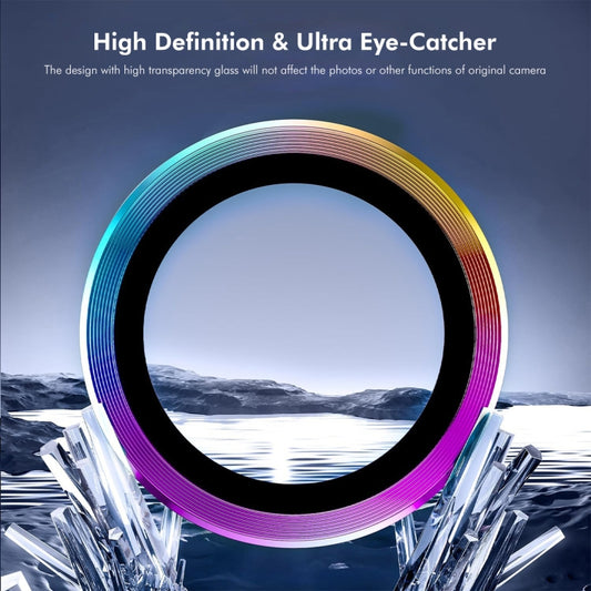 For Samsung Galaxy S24 FE 5G ENKAY Hat-Prince 9H Rear Camera Lens Aluminium Alloy Tempered Glass Film(Black) by ENKAY