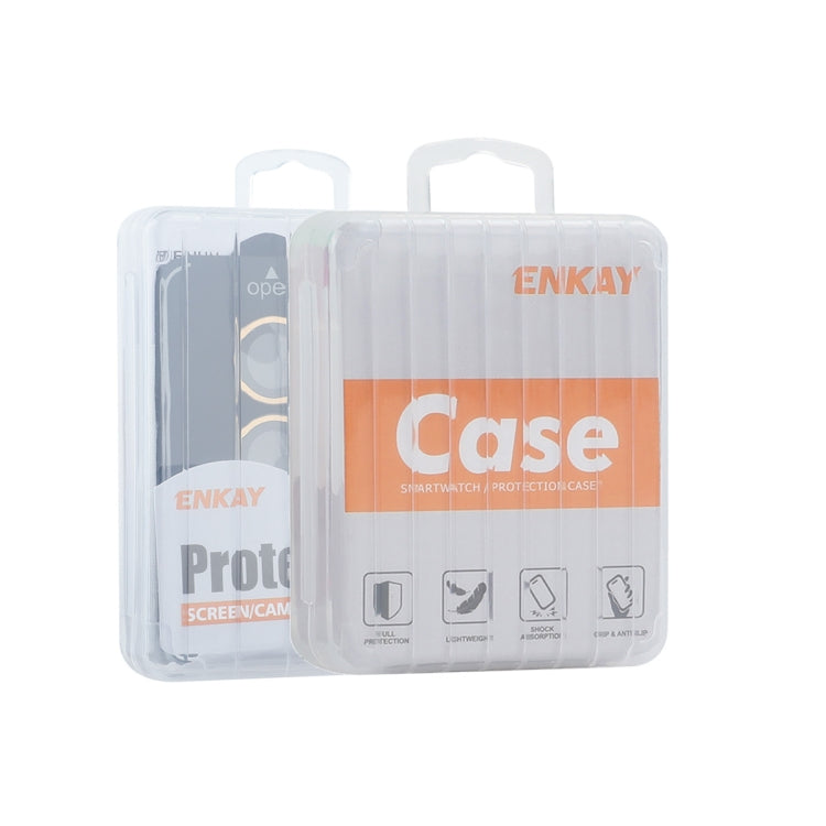 For Samsung Galaxy S24 FE 5G ENKAY Hat-Prince 9H Rear Camera Lens Aluminium Alloy Tempered Glass Film(Silver) by ENKAY