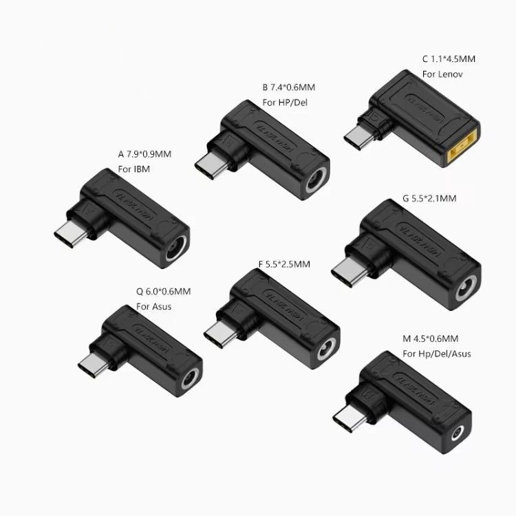 140W Computer Charging Adapter with DC 5.5 x 2.1mm to USB-C / Type-C Port For Lenovo Thinkpad / ThinkBook / Xiaoxin by buy2fix