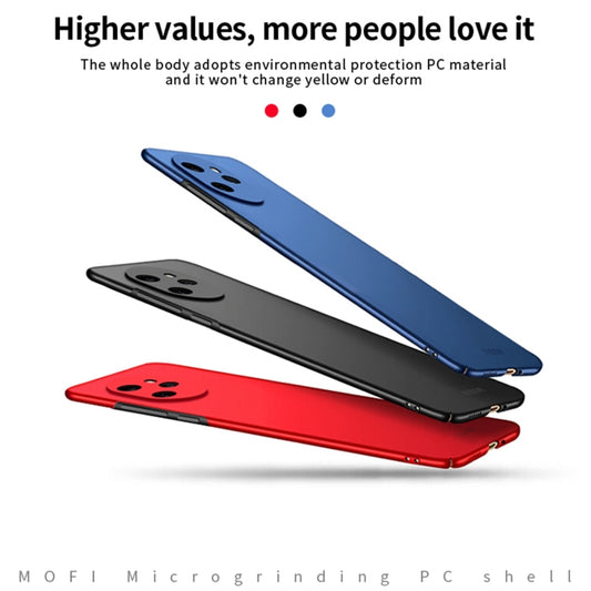 For Honor 100 Pro MOFI Frosted PC Ultra-thin Hard Phone Case(Red) by MOFI