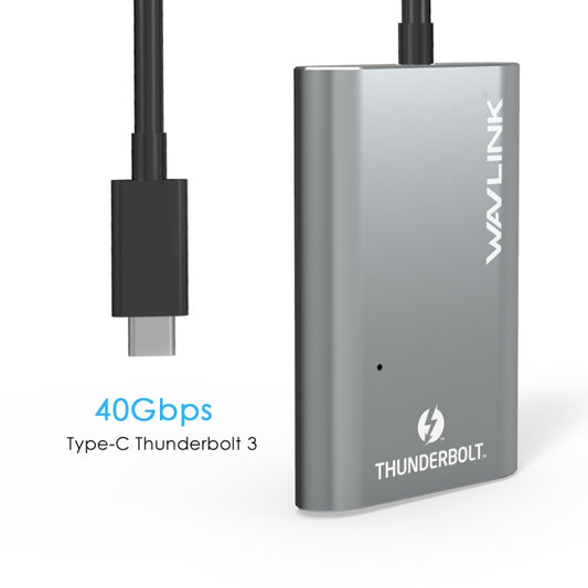 WAVLINK UTA21D DP 4K/5K/8K Video Thunderbolt 3 Type-C to Dual DisplayPort Adapter by WAVLINK