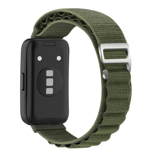 For Huawei Band 8 / 9 Loop Nylon Watch Band(Green) by buy2fix