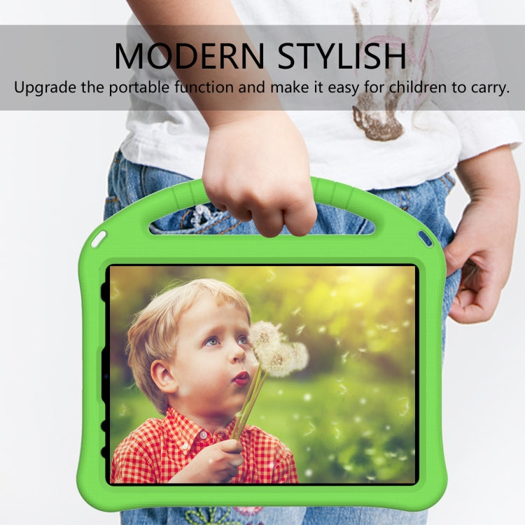 For iPad Pro 11 2025 / 2024 EVA Shockproof Tablet Case with Holder(Green) by buy2fix