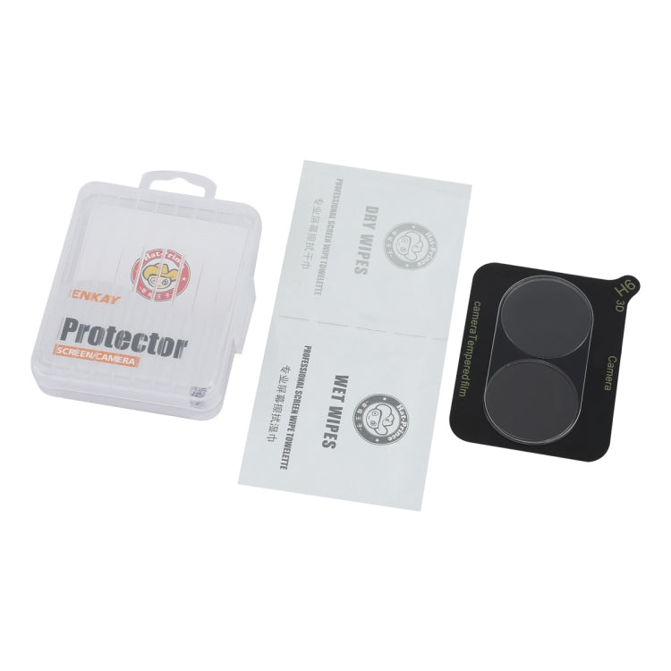 For OPPO A58 4G ENKAY 9H Rear Camera Lens Tempered Glass Film(Transparent) by ENKAY