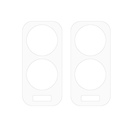 For OPPO A2x 5G 2pcs ENKAY 9H Rear Camera Lens Tempered Glass Film(Transparent) by ENKAY