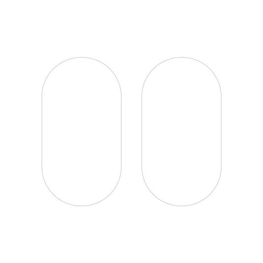 For OPPO Reno11 Pro Global 2pcs ENKAY 9H Rear Camera Lens Tempered Glass Film(Transparent) by ENKAY