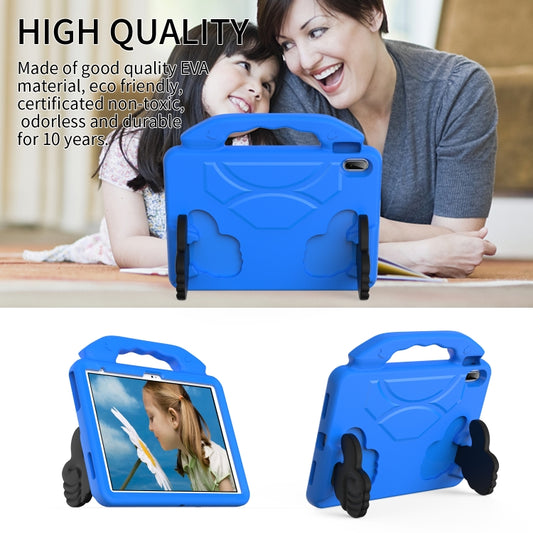 For iPad Air 11 2025 / 2024 Children EVA Shockproof Tablet Case with Thumb Bracket(Blue) by buy2fix
