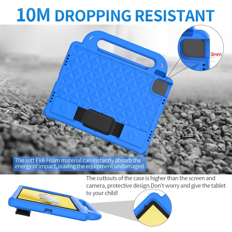 For iPad Air 11 2025 / 2024 Diamond Series EVA Shockproof Sleeve Tablet Case(Blue) by buy2fix