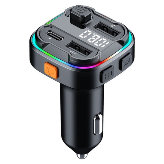 C3 Dual USB Car Charger Bluetooth Hands-free Call Adapter FM Transmitter Car MP3 Music Player by buy2fix