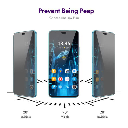For Honor 400 Lite Global 2pcs ENKAY Hat-Prince 28 Degree Anti-peeping Privacy Tempered Glass Film - Honor Tempered Glass by ENKAY | Online Shopping UK | buy2fix