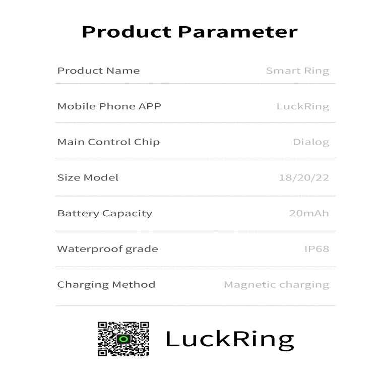 R12M SIZE 18 Smart Ring, Support Health Monitoring / Multiple Exercise Modes(Gold) by buy2fix