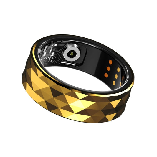 R12M SIZE 20 Smart Ring, Support Health Monitoring / Multiple Exercise Modes(Gold) by buy2fix