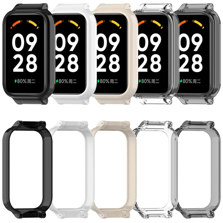 For Redmi Band 2 Half Pack PC Watch Protective Case(White) by buy2fix