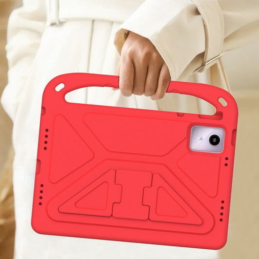 For iPad Pro 13 2025 / 2024 Handle EVA Shockproof Tablet Case with Holder(Red) by buy2fix