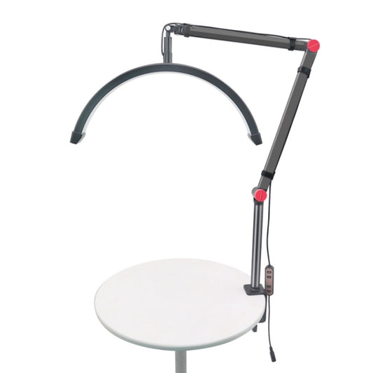 HD-M3X Pro 16 inch Adjustable Brightness Beauty Light Half Moon Light Eyelash Tech Lamp, Plug:EU Plug(Black) by buy2fix