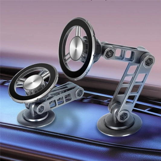 G198 Adjustable Robotic Arm Cellphone Stand Car Dashboard Windshield Magnetic Phone Holder(Grey) by buy2fix