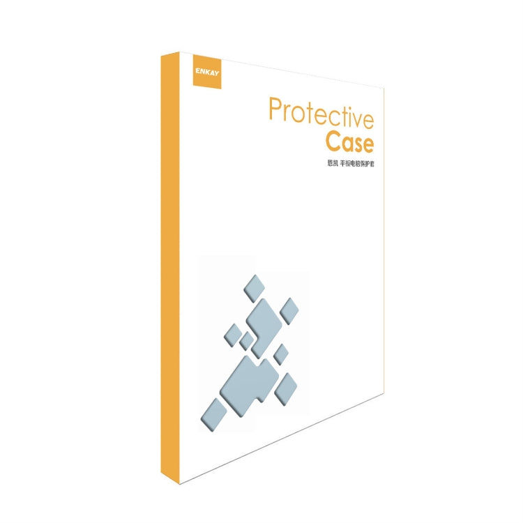 For iPad Pro 13 2025 / 2024 ENKAY 360 Rotation PMMA Leather Smart Tablet Case with Pen Slot(Black) by ENKAY