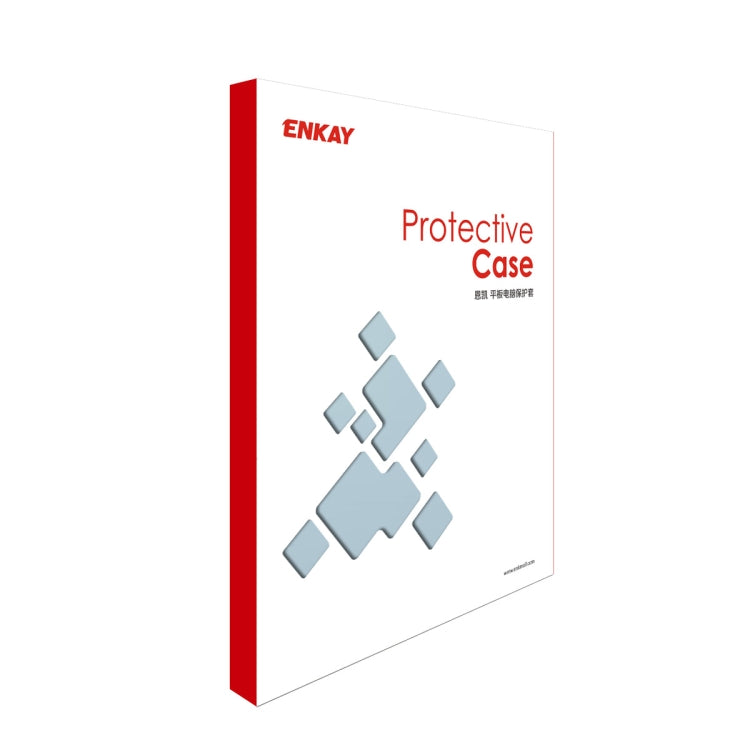 For iPad Pro 11 2025 / 2024 ENKAY 360 Rotation PMMA Leather Smart Tablet Case with Pen Slot(Grey) by ENKAY