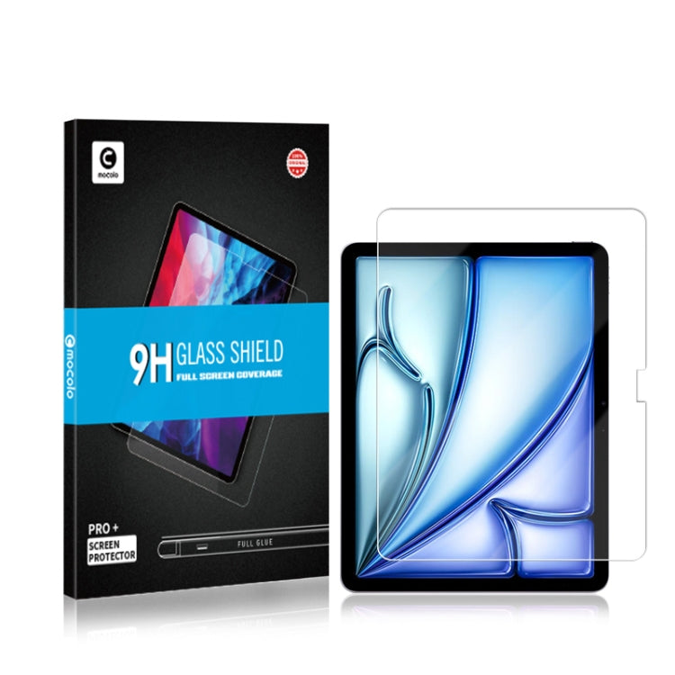 For iPad Air 11 2025 / 2024 mocolo 2.5D Full Cover Tempered Glass Film by mocolo
