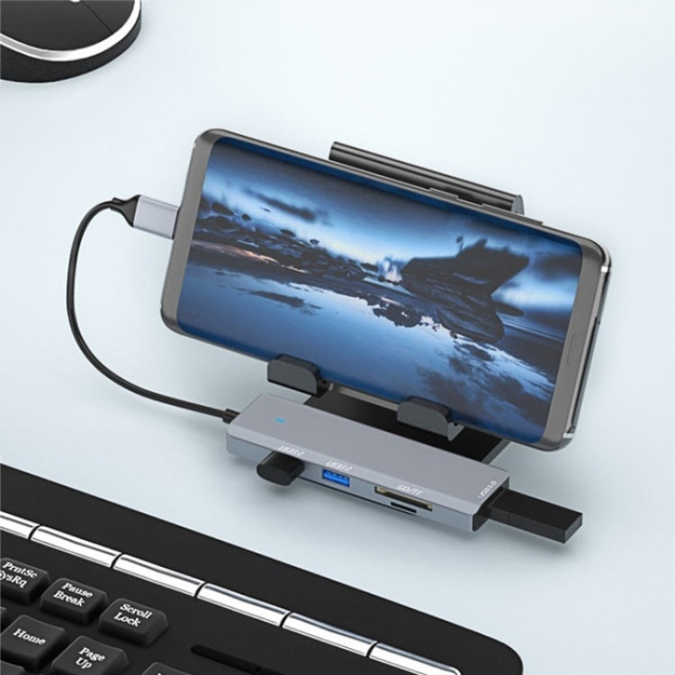 ADS-310C HUB Expansion Converter USB-C / Type-C to 3 x USB 3.0 + 2 x Card Reader Slots by buy2fix