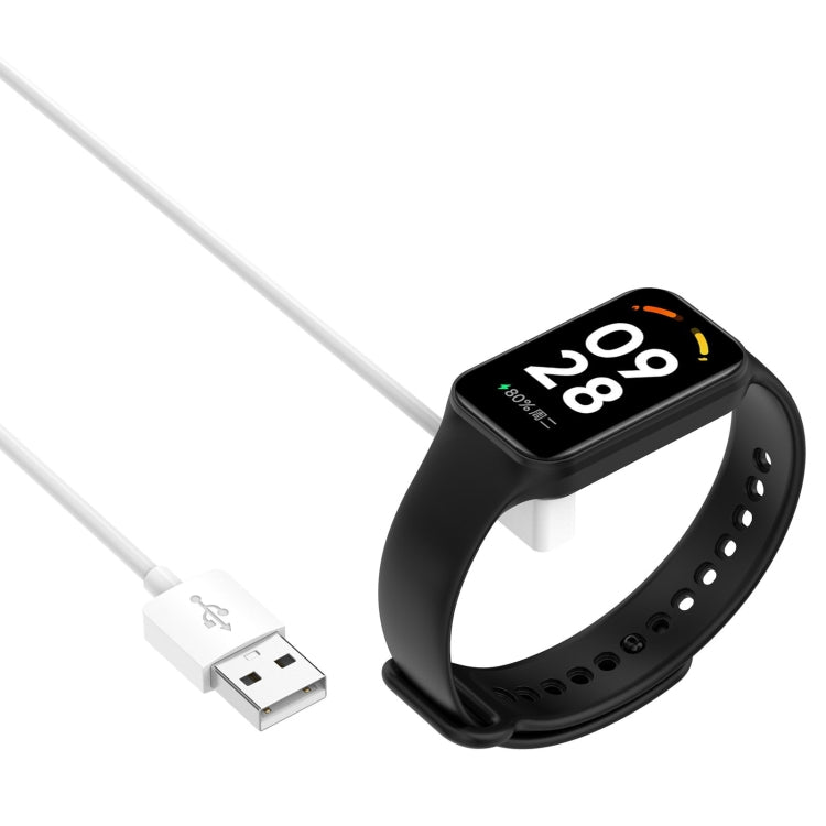 For Xiaomi Smart Band 9 USB Interface Smart Watch Magnetic Charging Cable(White) by buy2fix