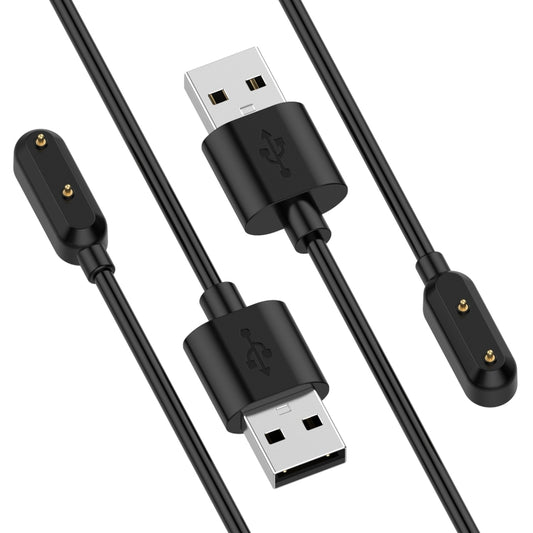 For vivo iQOO Watch GT USB Interface Smart Watch Magnetic Charging Cable, Length: 1m(Black) by buy2fix