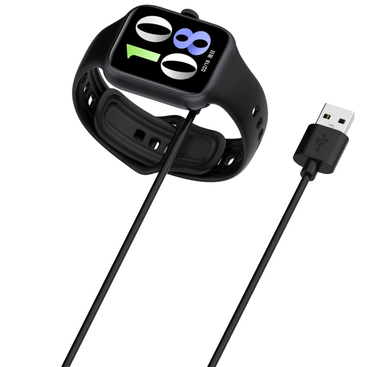 For vivo iQOO Watch GT USB Interface Smart Watch Magnetic Charging Cable, Length: 1m(Black) by buy2fix
